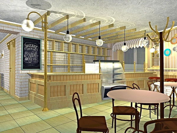 Дизайн-проект: кафе-пекарня на улице Невзоровых