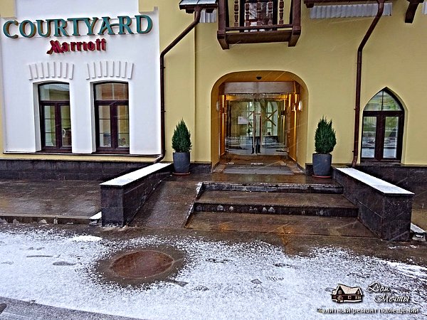 Отделка отеля «Courtyard by Marriott»